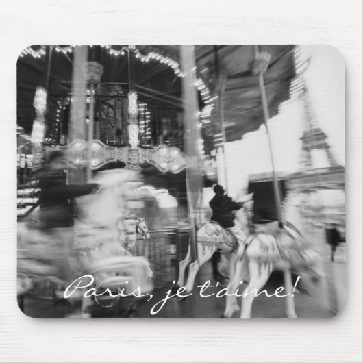 Paris, je t'aime! mousepad (Vorne)