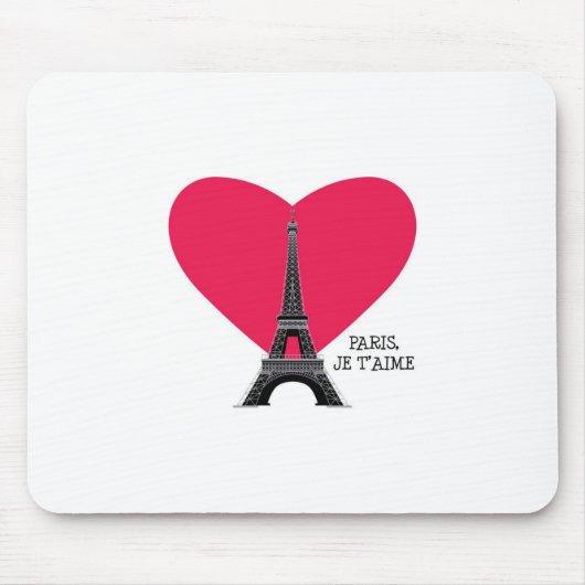 Paris, Je T'Aime Mousepad (Vorne)
