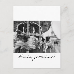 Paris, je t'aime! Postkarte