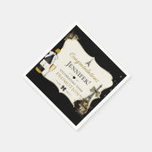 Paris Jobbeförderung Serviette (Ecke)