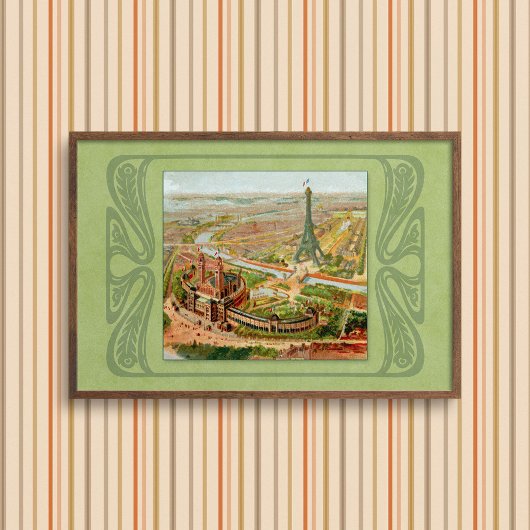 Paris Jugendstil Poster