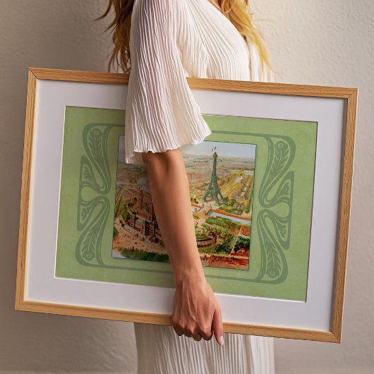 Paris Jugendstil Poster