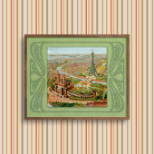 Paris Jugendstil Poster