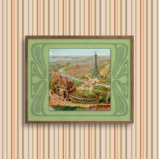 Paris Jugendstil Poster