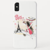 Paris & Kaffee Case-Mate iPhone Hülle (Rückseite)