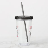 Paris & Kaffee, rot Acryltrinkbecher (Links)