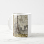 Paris Kaffeetasse (Vorderseite Links)