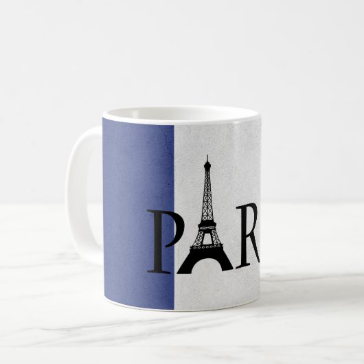 Paris Kaffeetasse (Vorderseite Links)