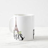 Paris Kaffeetasse (Vorderseite Links)