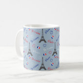 Paris Kaffeetasse (Vorderseite Links)