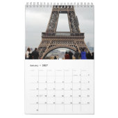 Paris Kalender (Jan 2027)