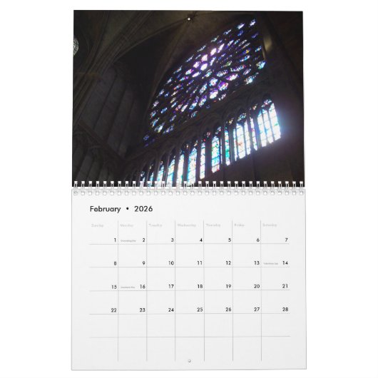 Paris - Kalender 2020 (Feb 2026)