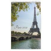 Paris-Kalender 2021 Kalender (Titelbild)