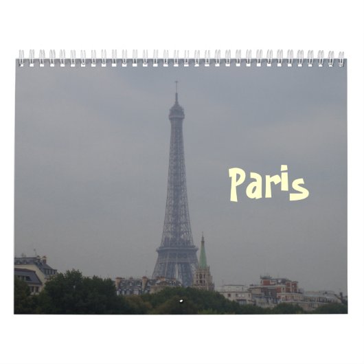 Paris-Kalender Kalender (Titelbild)