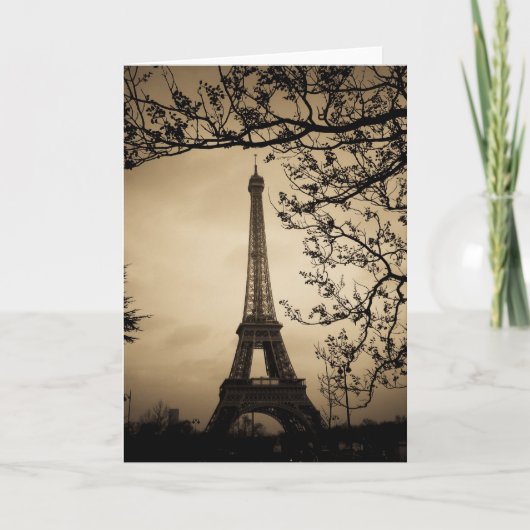 Paris Karte (Vorderseite)