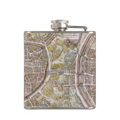 PARIS-KARTE, 1581 FLACHMANN (Rückseite)