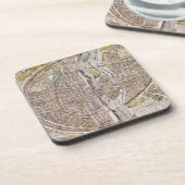 PARIS-KARTE, 1581 GETRÄNKEUNTERSETZER (Linke Seite)