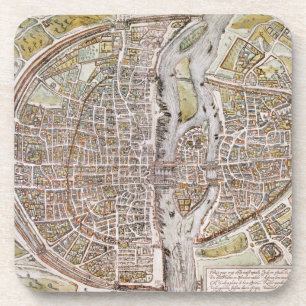 PARIS-KARTE, 1581 GETRÄNKEUNTERSETZER