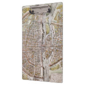 PARIS-KARTE, 1581 KLEMMBRETT (Links)