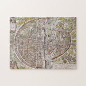 PARIS-KARTE, 1581 PUZZLE (Horizontal)