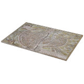 PARIS-KARTE, 1581 SCHNEIDEBRETT (Ecke)