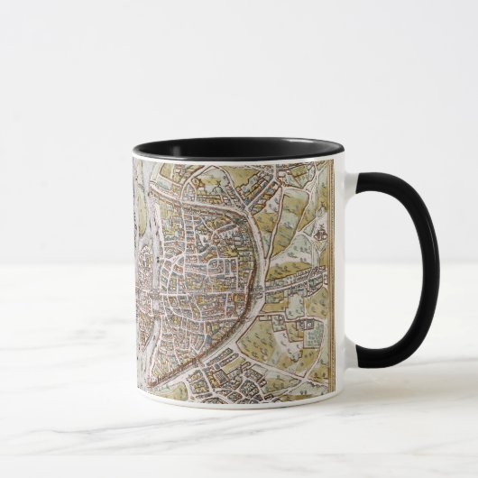 PARIS-KARTE, 1581 TASSE (Rechts)