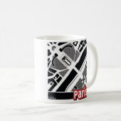 Paris-Karte Tasse (VorderseiteRechts)