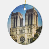 Paris, Kathedrale Notre Dame Personalisiert Keramik Ornament (Links)