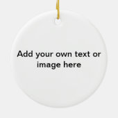 Paris, Kathedrale Notre Dame Personalisiert Keramik Ornament (Hinten)