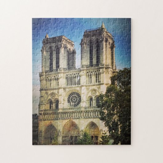 Paris, Kathedrale Notre Dame Puzzle (Vertikal)