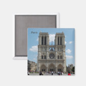 Paris - Kathh � Kathedrale - Magnet (Vorderseite/Rückseite)