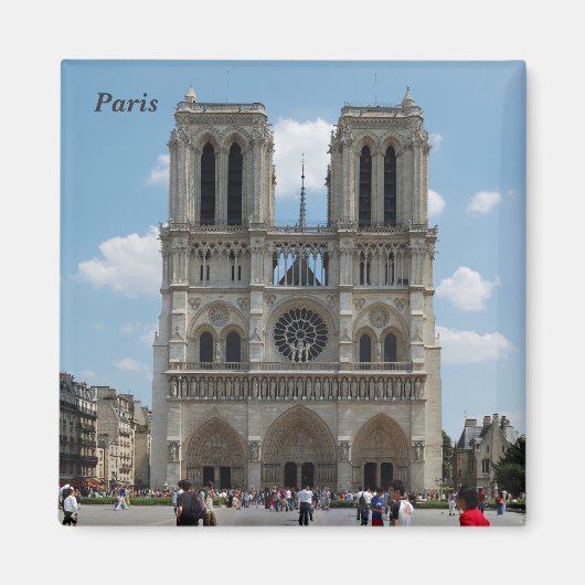Paris - Kathh � Kathedrale - Magnet (Vorne)