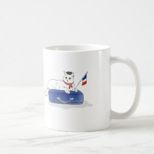 Paris-Katzen-niedliche Tasse