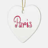 Paris Keramik Ornament (Links)