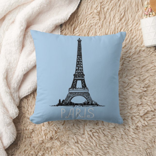 Paris Kissen (Decke)