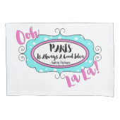 ‚Paris‘ Kissenbezug (Vorderseite)