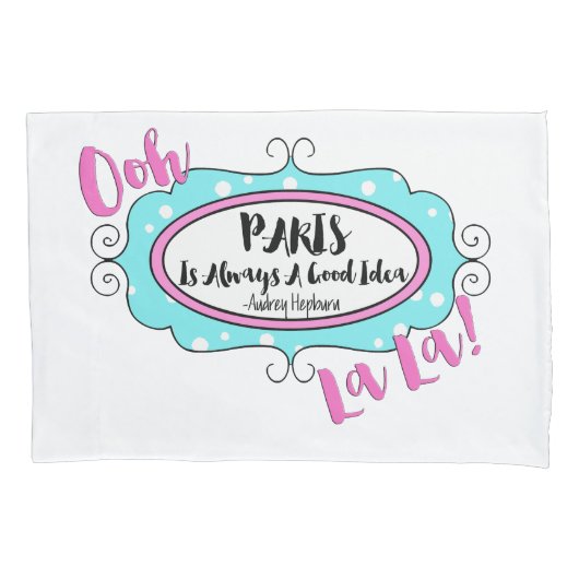 ‚Paris‘ Kissenbezug (Vorderseite)