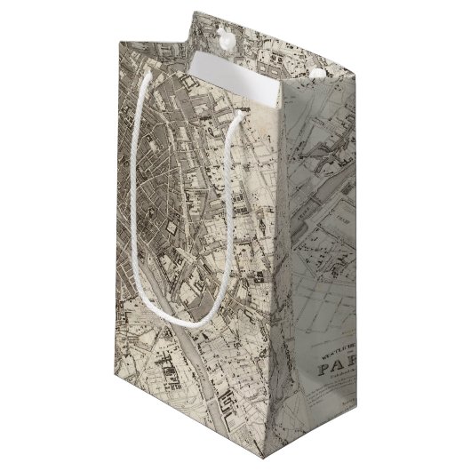 Paris Kleine Geschenktüte (Vorderseite Schrägansicht)