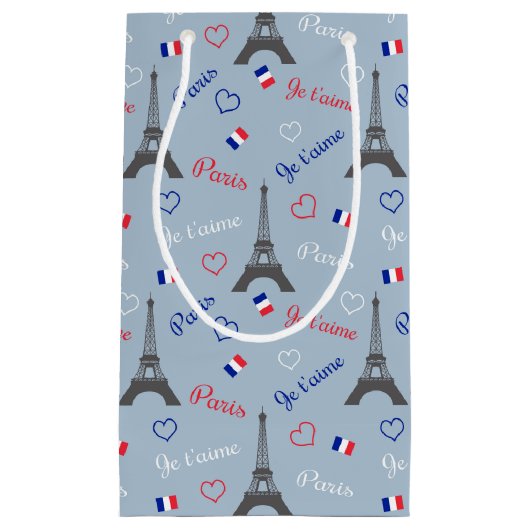 Paris Kleine Geschenktüte (Vorderseite)