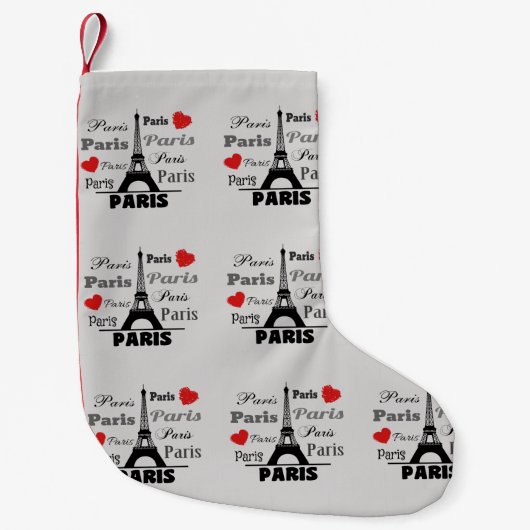 Paris Kleiner Weihnachtsstrumpf (Vorderseite)