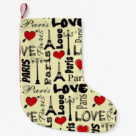 Paris Kleiner Weihnachtsstrumpf (Vorderseite)