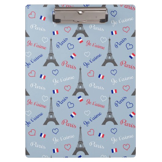 Paris Klemmbrett (Vorderseite)