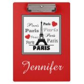 Paris Klemmbrett (Vorderseite)