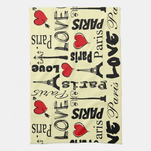 Paris Küchentuch (Vertikal)