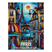 París: La Ciudad del Amor y la Luz. Poster (Vorderseite)