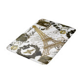 Paris: La Tour Eiffel Badematte (Schrägansicht)