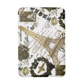 Paris: La Tour Eiffel Badematte (Vorderseite Vertikal)