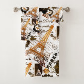 Paris: La Tour Eiffel Badhandtuch Set (Insitu)
