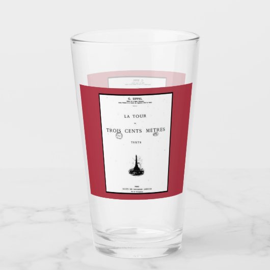 Paris La Tour Eiffel Eiffelturm Eiffel tower Glas (Vorderseite)