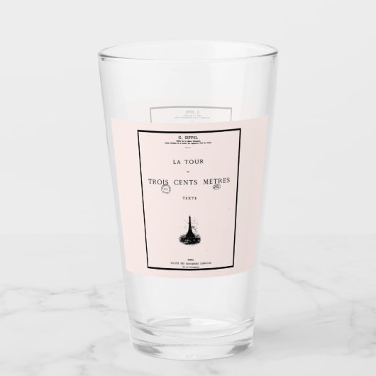 Paris La Tour Eiffel Eiffelturm Eiffel tower Glas (Vorderseite)